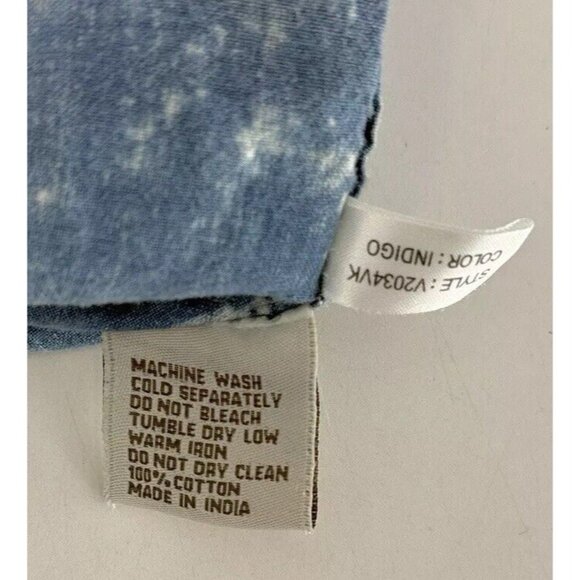 Ryan Michael Aztec Snap Front Tunic Shirt Dress, Fringe, Sz Sm, Western, Country - Picture 8 of 10